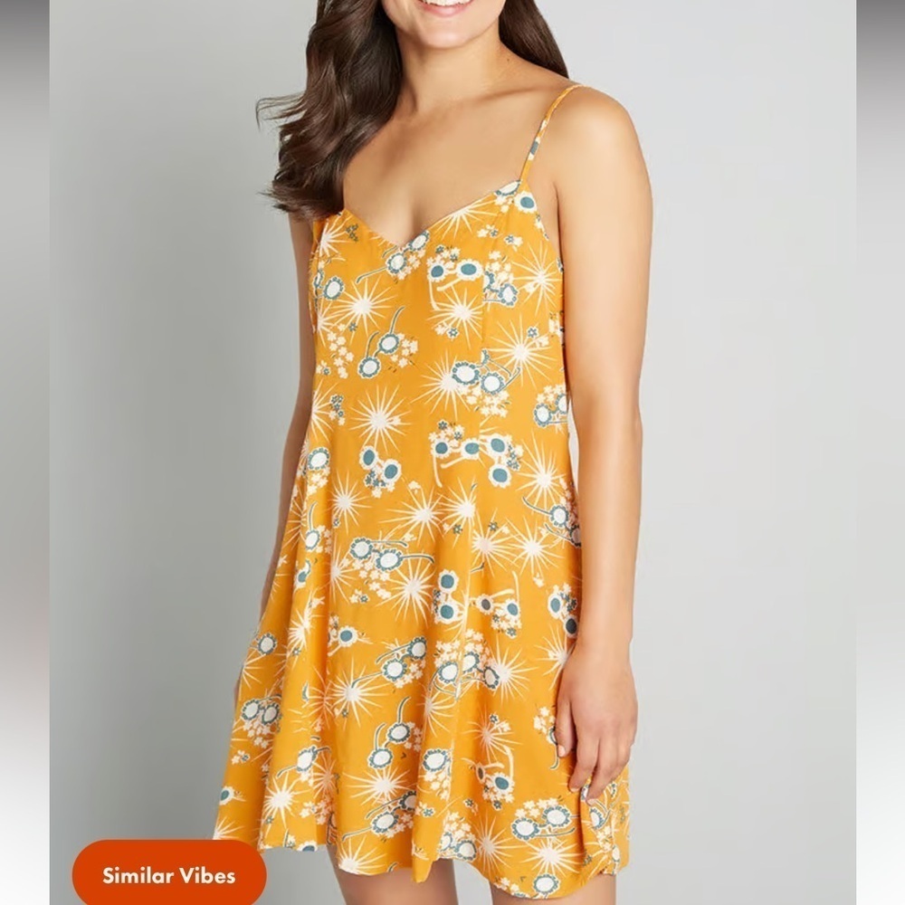 ModCloth On Cloud Nineties Shift Dress Size Small
